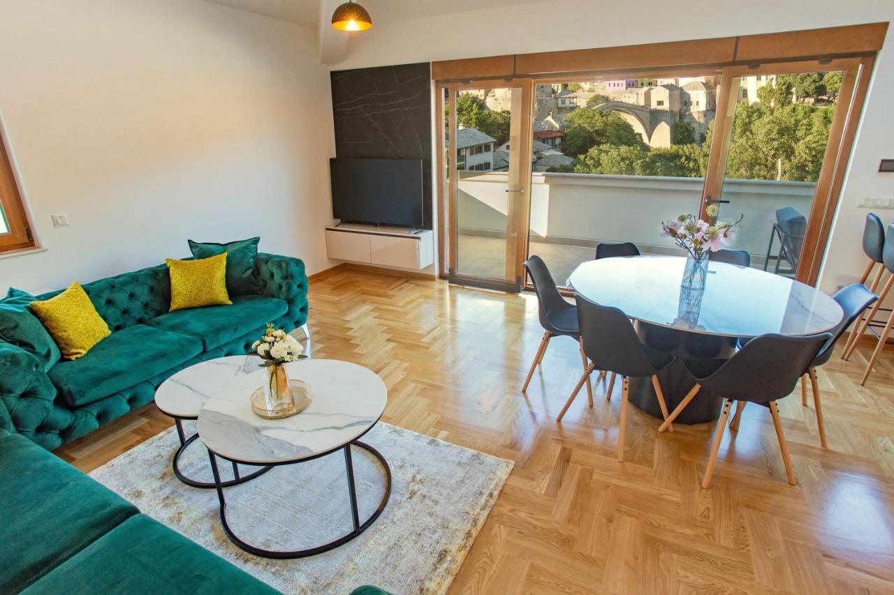 Sky Penthouse Old Bridge With Sauna And Jacuzzi Mostar Ngoại thất bức ảnh