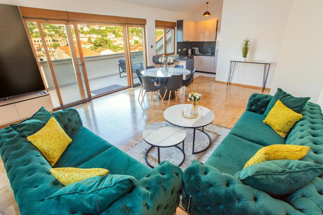 Sky Penthouse Old Bridge With Sauna And Jacuzzi Mostar Ngoại thất bức ảnh